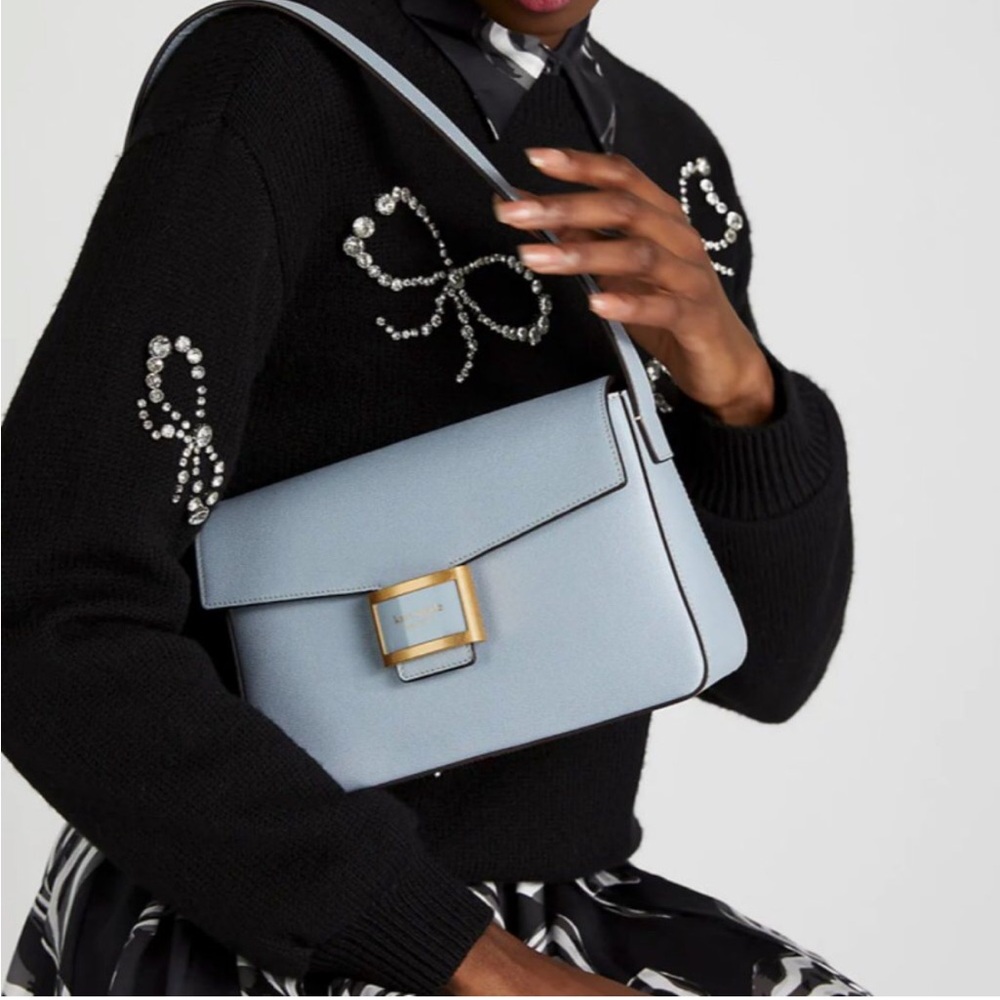NEW NWT Kate Spade ♠️ Katy medium Saffiano leather shoulder bag NWT